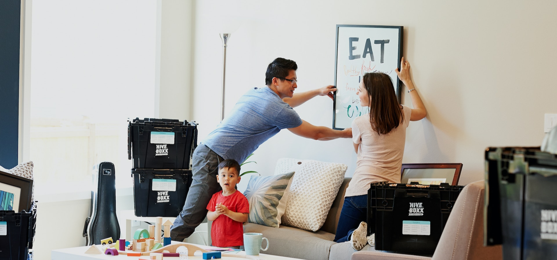 family moving in